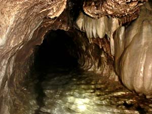 不二洞の洞内